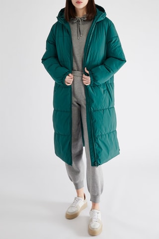 Doudoune longue - Vert