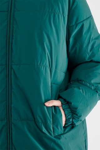Doudoune longue - Vert