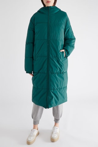 Doudoune longue - Vert