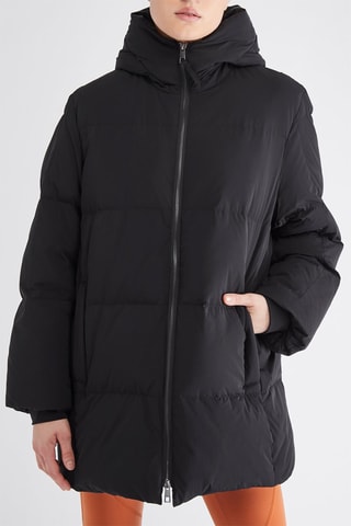 Doudoune à capuche - Noir