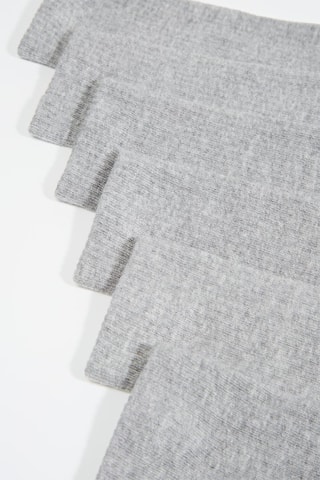 3 paires de chaussettes - Gris clair chiné