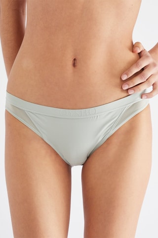 3 culottes - Blanc, vert d’eau et gris clair