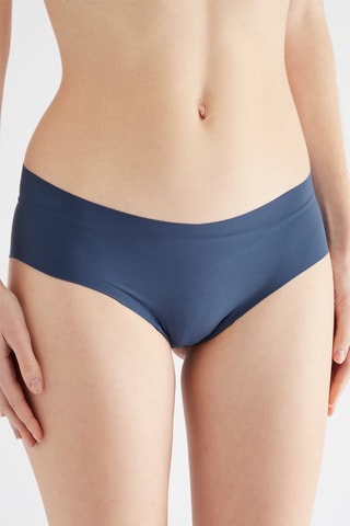 5 shortys - Bleu, blanc et rose poudré