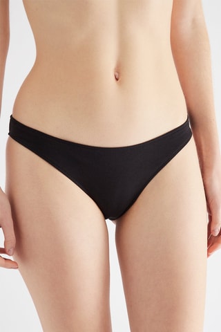 3 culottes - Noir et rose