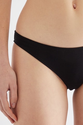 3 culottes - Noir et rose