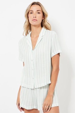 Chemise de pyjama - Vert d’eau