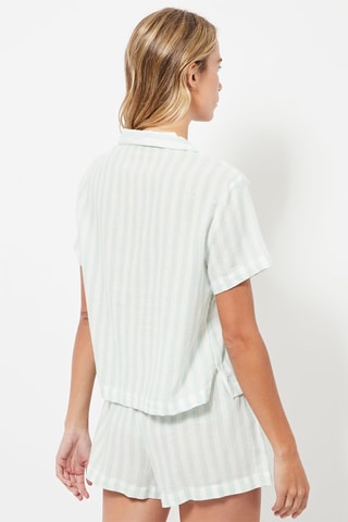 Chemise de pyjama - Vert d’eau