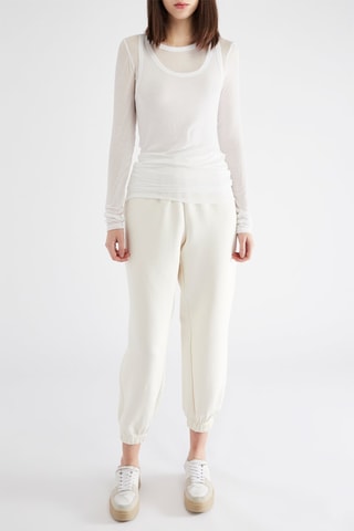 T-shirt trompe-l’œil - Blanc