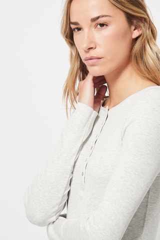 T-shirt Gris clair chiné