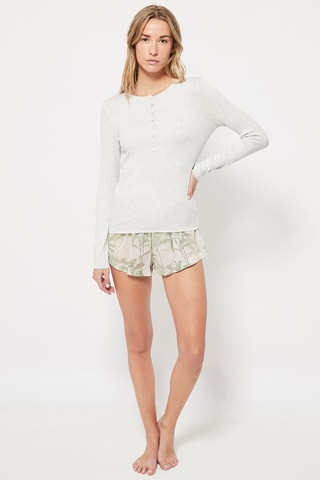 T-shirt Gris clair chiné