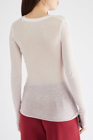 T-shirt - Blanc chiné