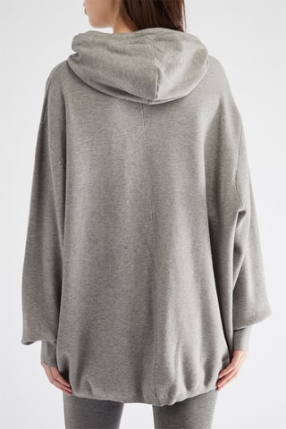 Sweat à capuche - Gris clair