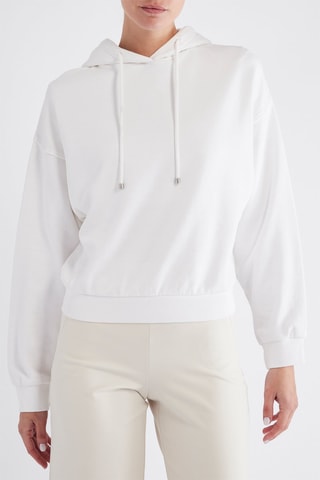 Sweat à capuche - Blanc
