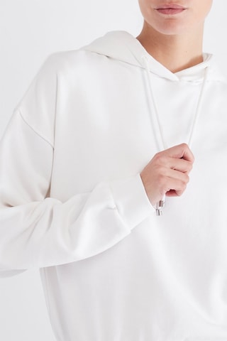 Sweat à capuche - Blanc