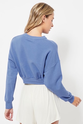 Sweat court - Bleu cobalt
