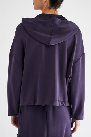 Sweat à capuche - Violet