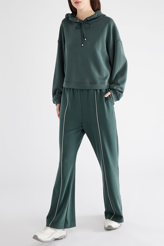 Sweat à capuche - Vert foncé