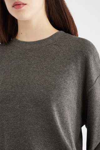 Sweat - Gris foncé chiné