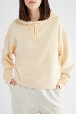 Sweat à capuche - Jaune