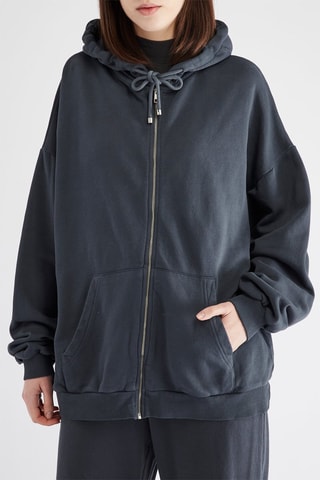 Sweat à capuche - Bleu marine