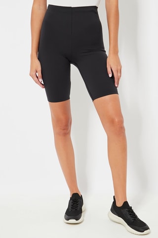 Cycliste de compression taille haute - Noir