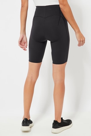 Cycliste de compression taille haute - Noir