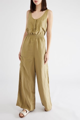 Combinaison en lin - Beige