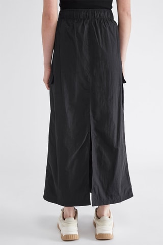 Jupe longue taille haute - Noir