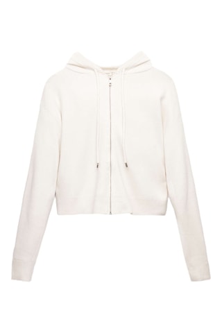 Sweat à capuche - Blanc