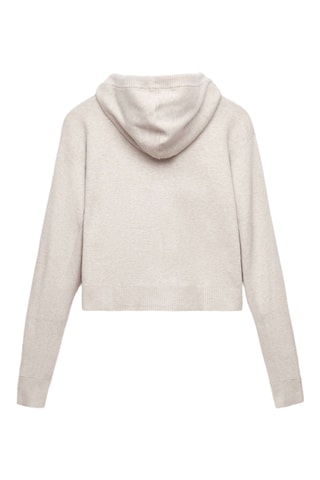 Sweat à capuche - Ecru
