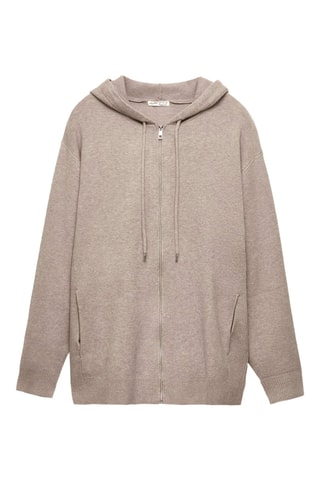 Sweat à capuche - Camel