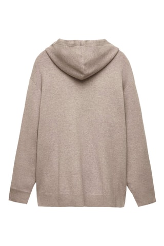 Sweat à capuche - Camel