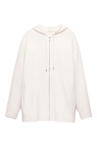 Sweat à capuche - Blanc
