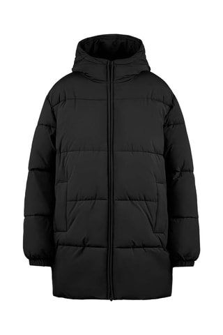 Doudoune à capuche - Noir