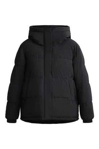 Doudoune à capuche - Noir