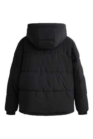 Doudoune à capuche - Noir