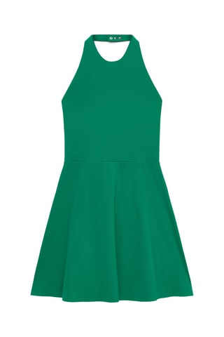 Robe patineuse - Vert foncé