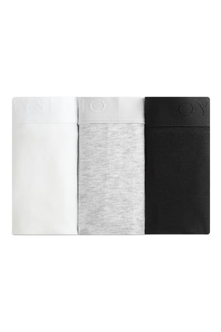 3 culottes - Noir