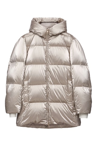 Doudoune à capuche - Beige