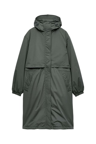 Imperméable à capuche - Kaki