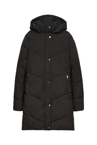 Doudoune à capuche - Noir
