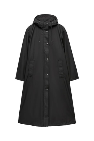 Imperméable à capuche - Noir