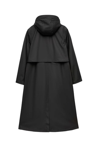 Imperméable à capuche - Noir