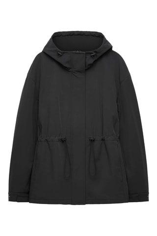Imperméable à capuche - Noir