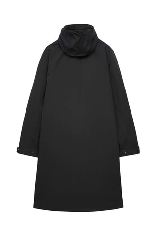Imperméable à capuche - Noir