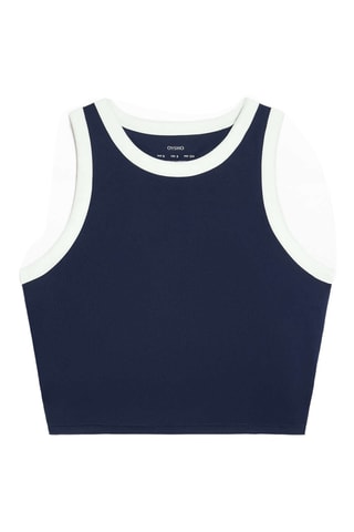 Crop top - Bleu marine