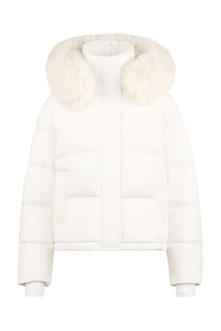 Doudoune à capuche - Blanc