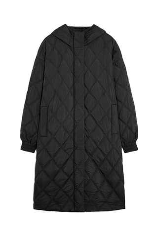Doudoune longue - Noir