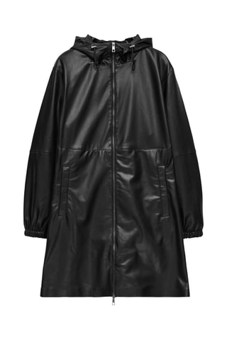 Veste longue - Noir