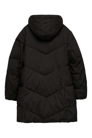 Doudoune à capuche - Noir
